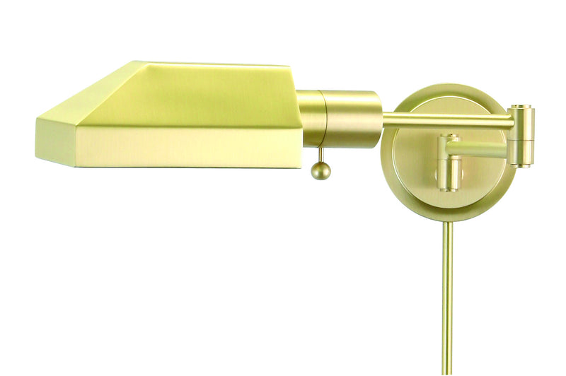 House of Troy WS12-51-J One Light Wall Sconce, Satin Brass