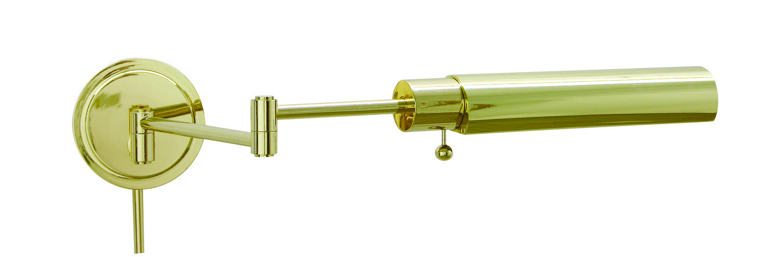 House of Troy WS12-61-F One Light Wall Sconce, Polished Brass