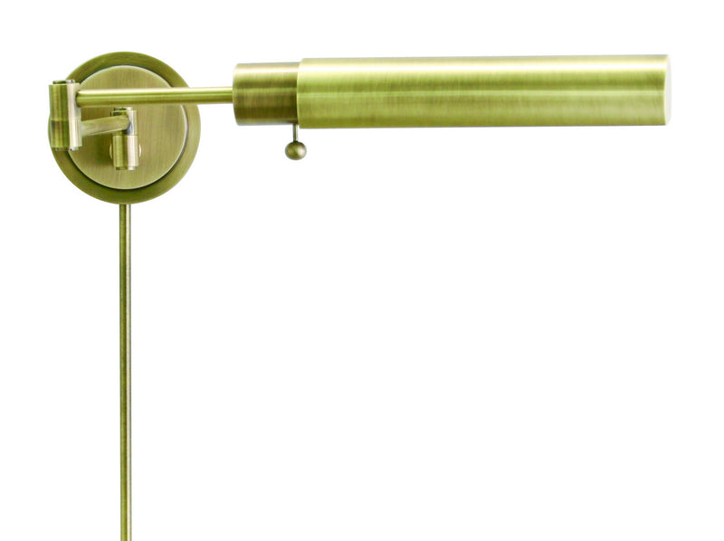 House of Troy WS12-71-F One Light Wall Sconce, Antique Brass