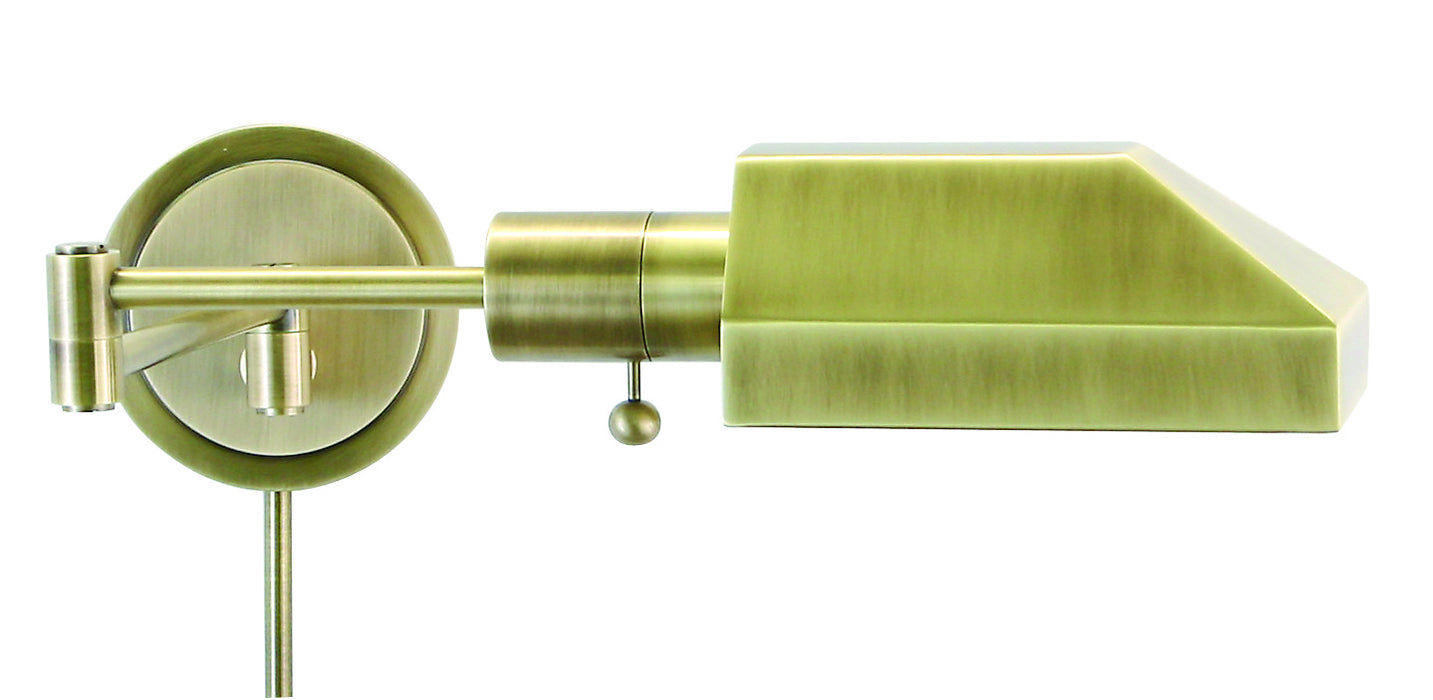 House of Troy WS12-71-J One Light Wall Sconce, Antique Brass