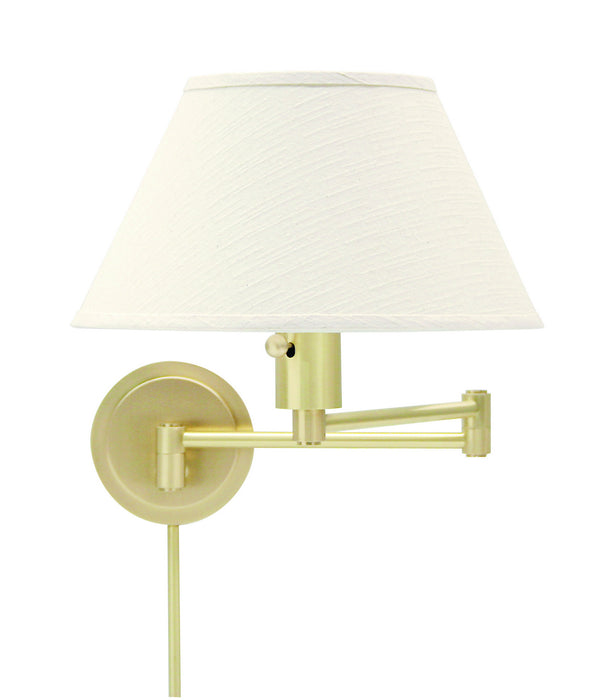 House of Troy WS14-51 One Light Wall Sconce, Satin Brass