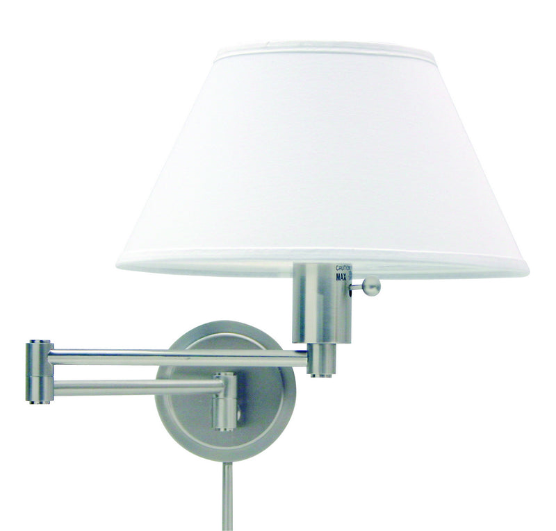 House of Troy WS14-52 One Light Wall Sconce, Satin Nickel