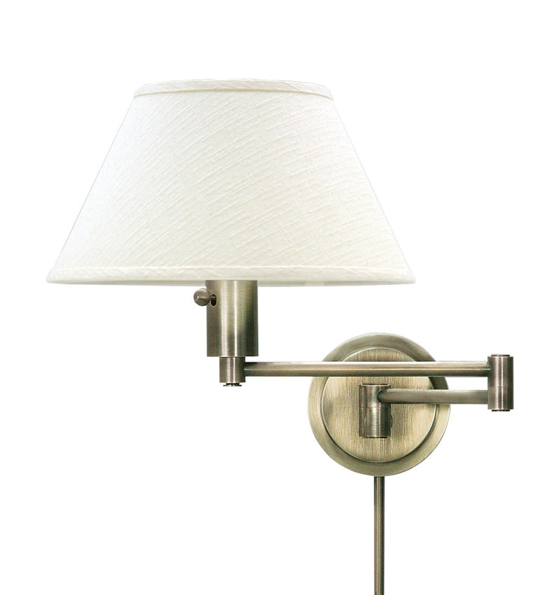 House of Troy WS14-71 One Light Wall Sconce, Antique Brass