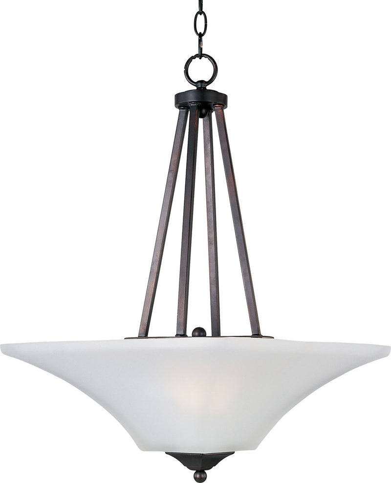Maxim 20093FTOI Two Light Pendant, Oil Rubbed Bronze