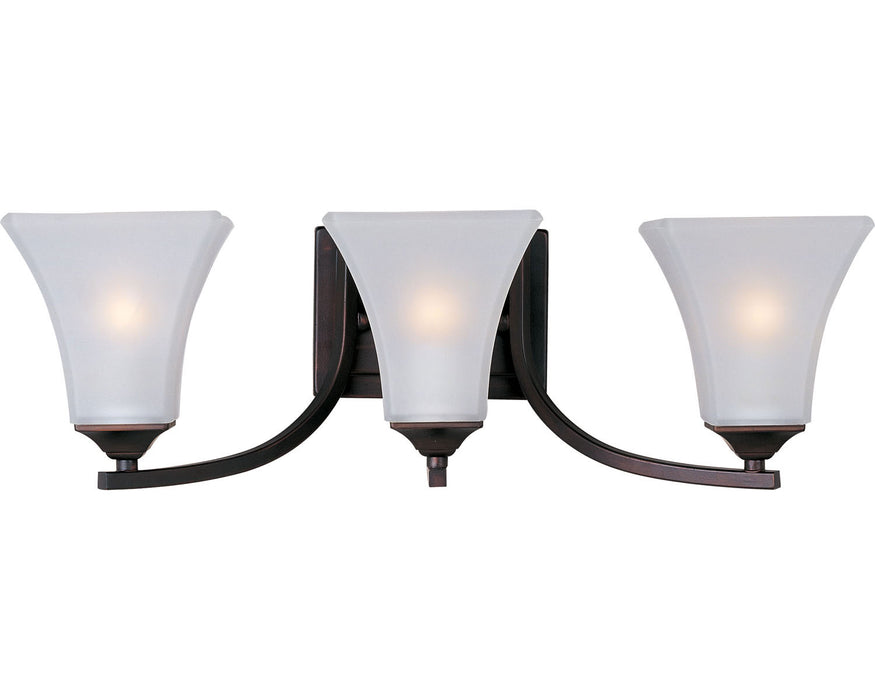 Maxim 20100FTOI Three Light Bath Vanity, Oil Rubbed Bronze