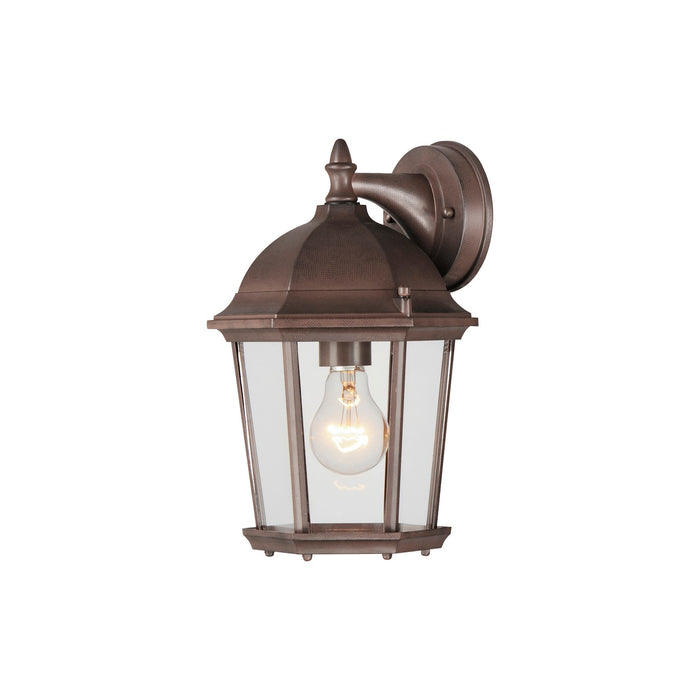 Maxim 1024EB One Light Outdoor Wall Lantern, Empire Bronze