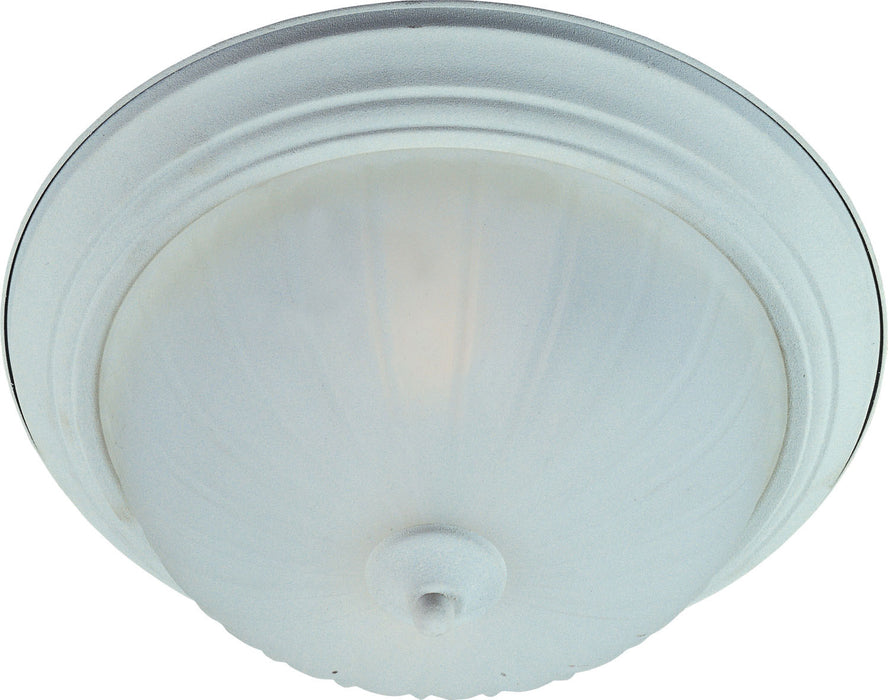 Maxim 5832FTTW Three Light Flush Mount, Textured White