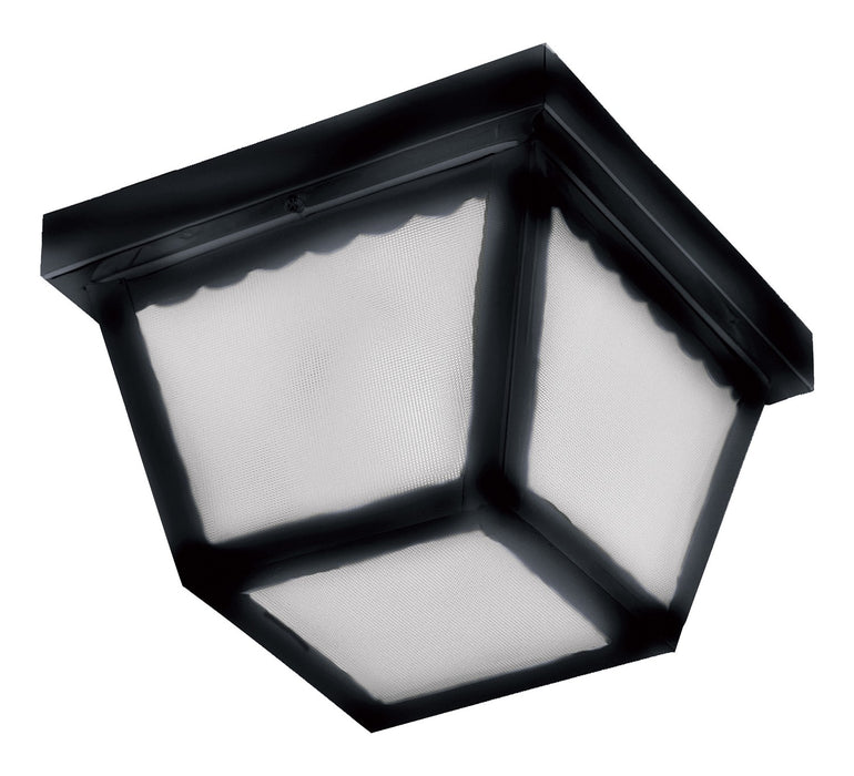 Maxim 6204FTBK Two Light Outdoor Ceiling Mount, Black