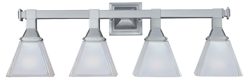 Maxim 11079FTSN Four Light Bath Vanity, Satin Nickel