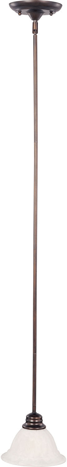 Maxim 91066MROI One Light Mini Pendant, Oil Rubbed Bronze