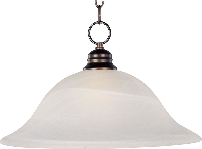Maxim 91076MROI One Light Pendant, Oil Rubbed Bronze