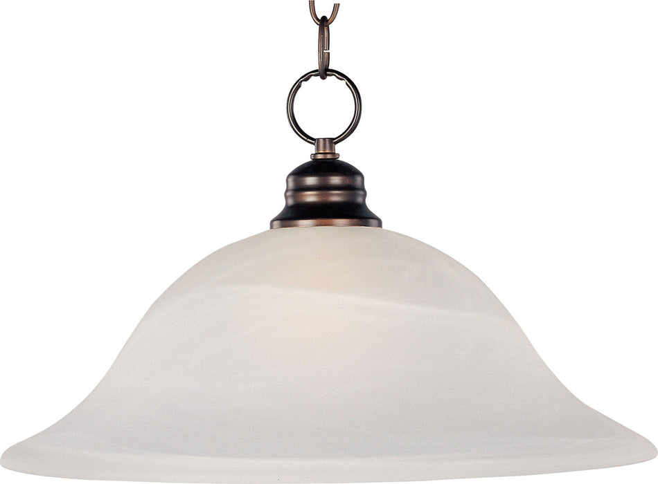 Maxim 91076MROI One Light Pendant, Oil Rubbed Bronze