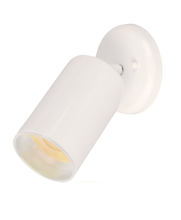 Maxim 92010WT One Light Flush Mount, White