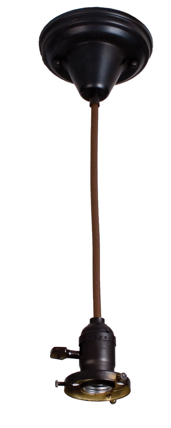 Meyda Tiffany 101471 One Light Pendant Hardware, Craftsman