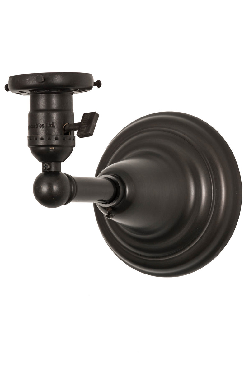 Meyda Tiffany 101562 One Light Wall Sconce, Craftsman Brown