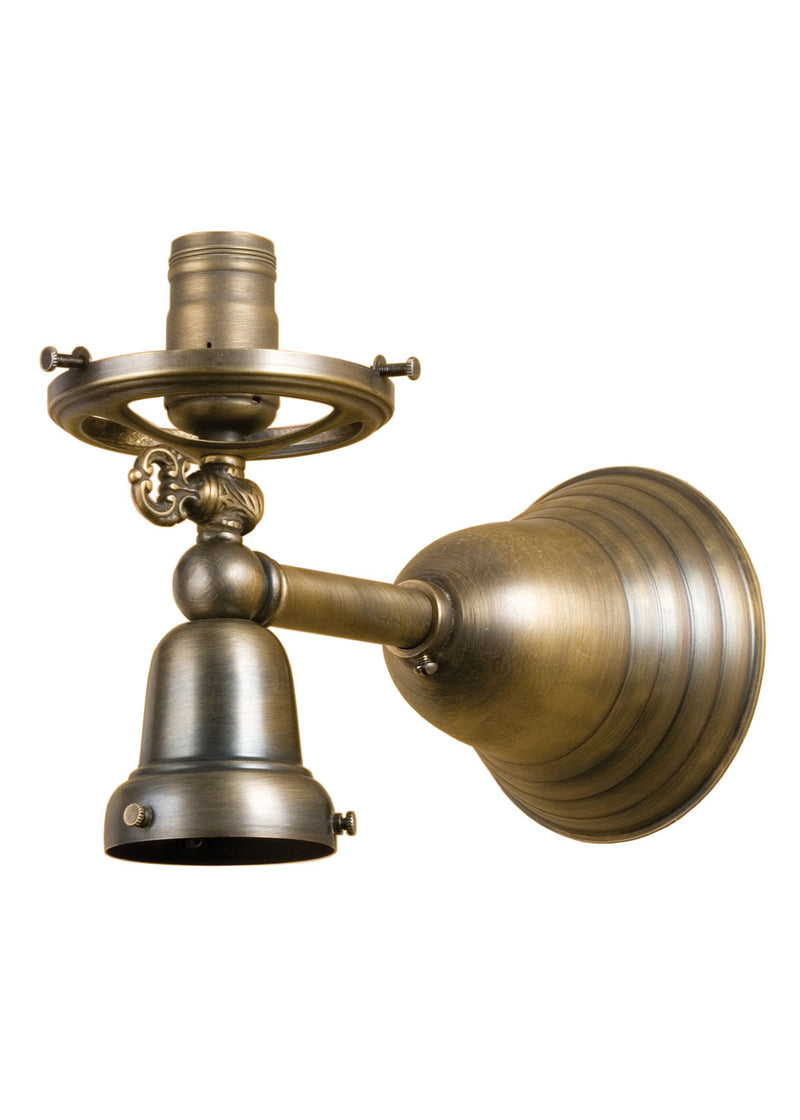 Meyda Tiffany 101566 Two Light Wall Sconce, Antique Brass