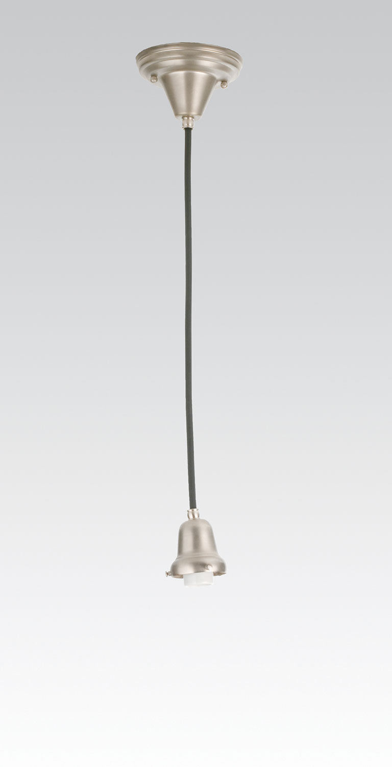 Meyda Tiffany 101616 One Light Pendant Hardware, Brushed Nickel