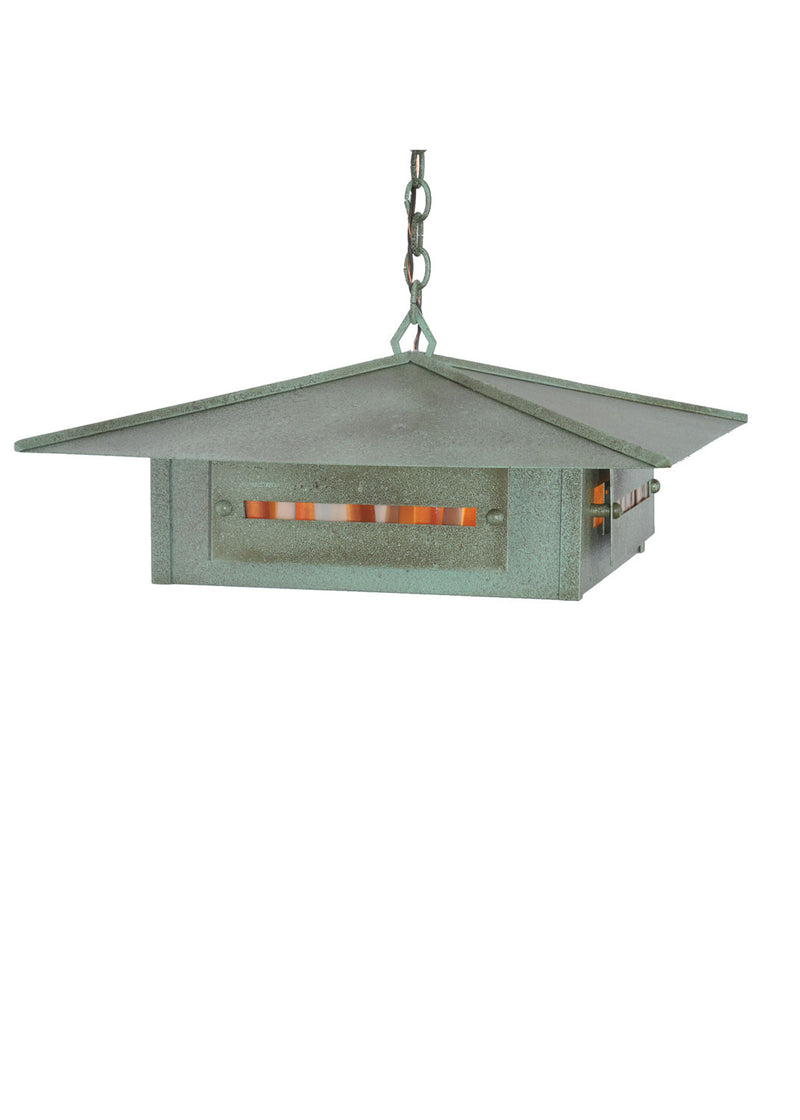 Meyda Tiffany 105984 Four Light Pendant, Tarnished Copper