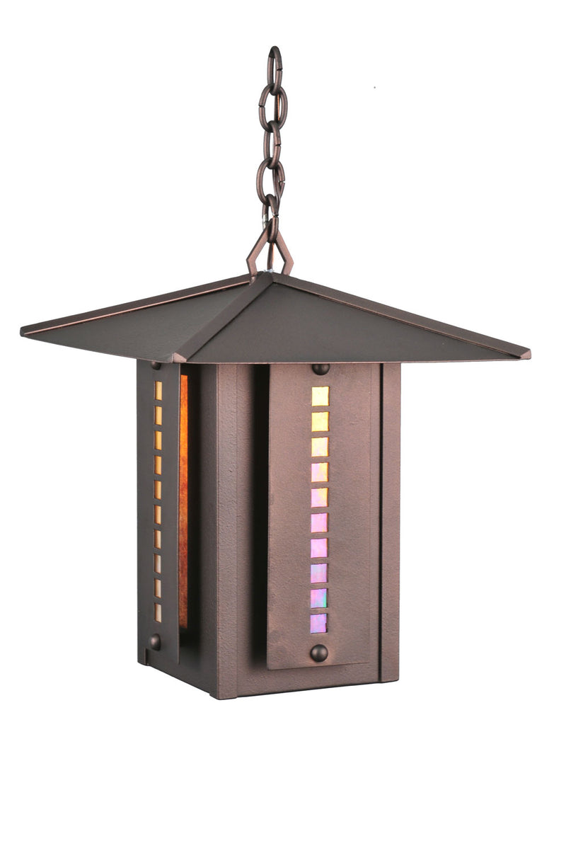 Meyda Tiffany 106140 One Light Pendant, Cinnamon Coffee Metallic
