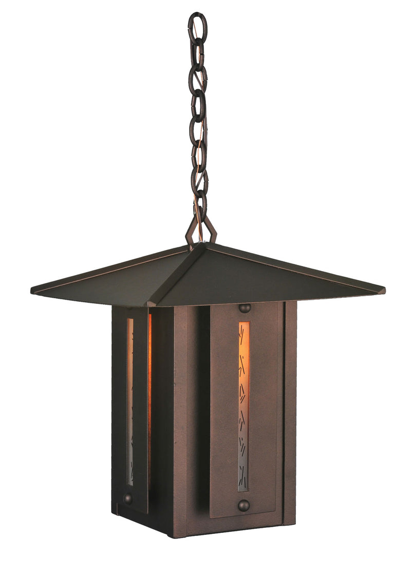 Meyda Tiffany 106322 One Light Pendant, Cinnamon Coffee Metallic