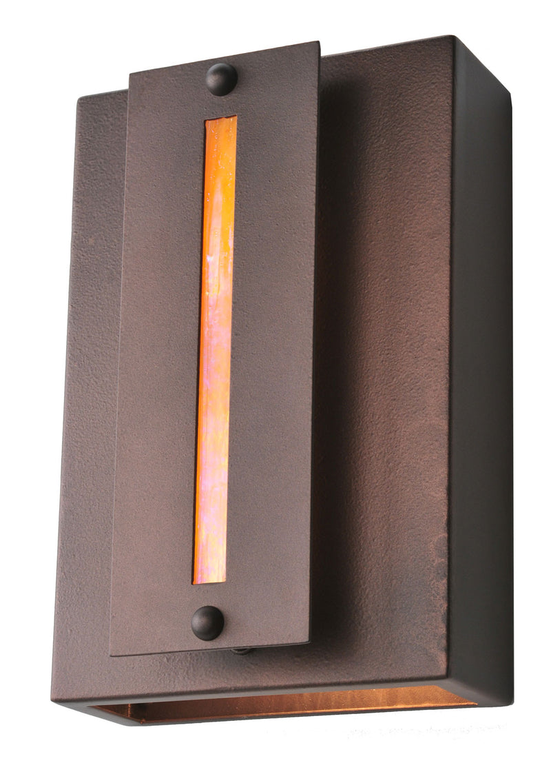 Meyda Tiffany 106365 Two Light Wall Sconce, Cinnamon Coffee Metallic