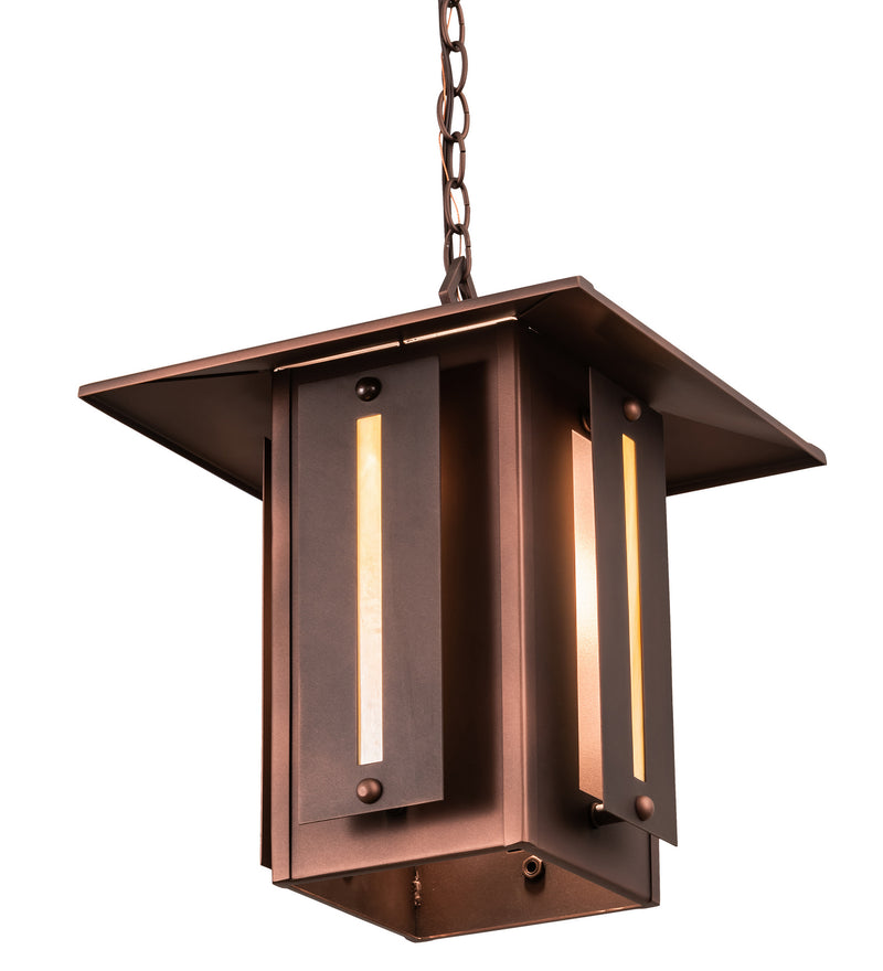 Meyda Tiffany 106366 One Light Pendant, Cinnamon Coffee Metallic