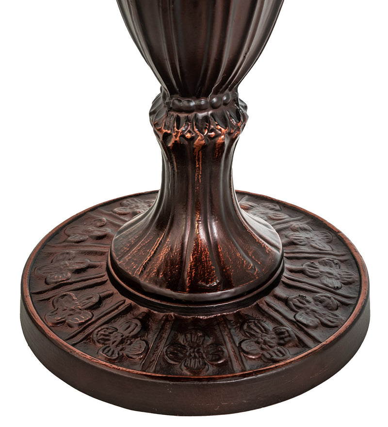 Meyda Tiffany 11895 One Light Table Base, Mahogany Bronze