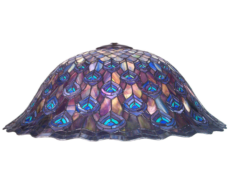 Meyda Tiffany 12053 Shade, Green/Blue Pbag Lt Blue Aqua/Green Purple/Blue Purple