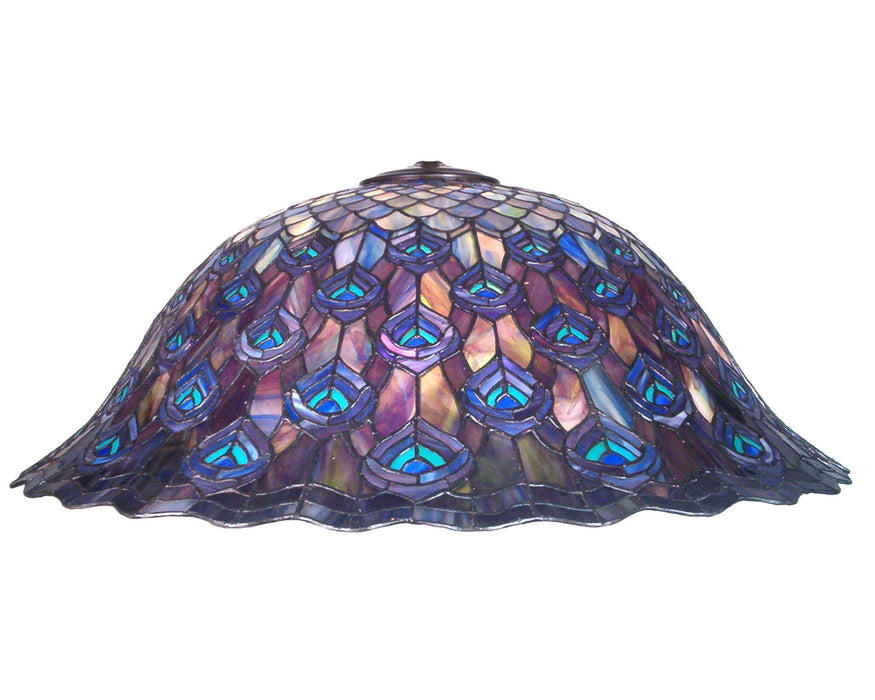 Meyda Tiffany 12053 Shade, Green/Blue Pbag Lt Blue Aqua/Green Purple/Blue Purple