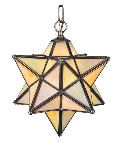 Meyda Tiffany 12123 One Light Mini Pendant, Antique Brass