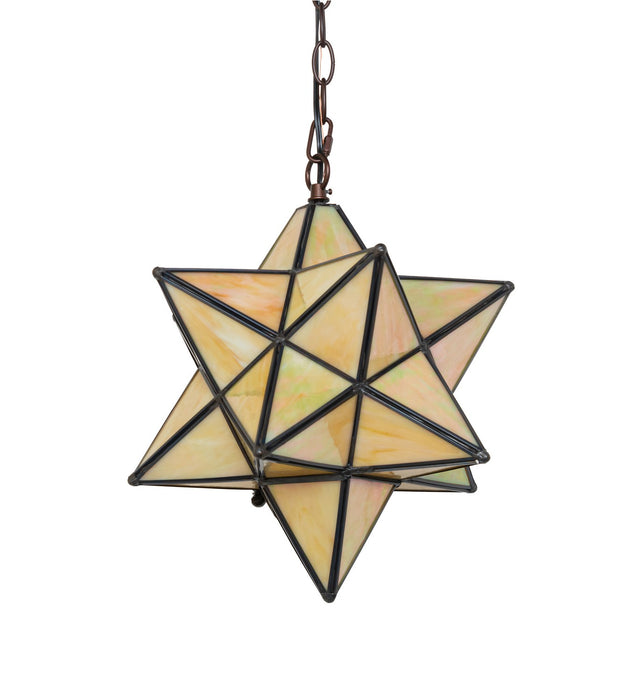 Meyda Tiffany 12133 One Light Pendant, Mahogany Bronze