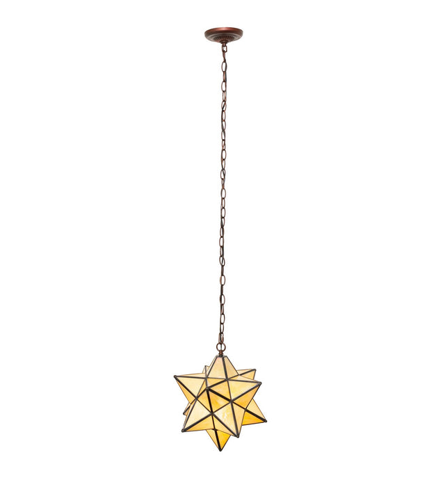 Meyda Tiffany 12133 One Light Pendant, Mahogany Bronze