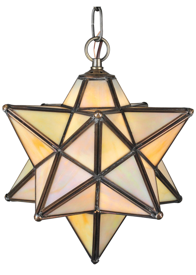Meyda Tiffany 12133 One Light Pendant, Mahogany Bronze