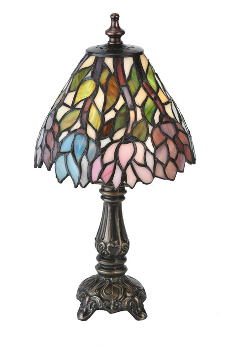 Meyda Tiffany 18520 One Light Mini Lamp, Oil Rubbed Bronze