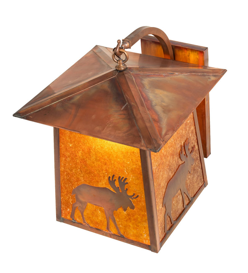 Meyda Tiffany 18675 Wall Sconce, Vintage Copper