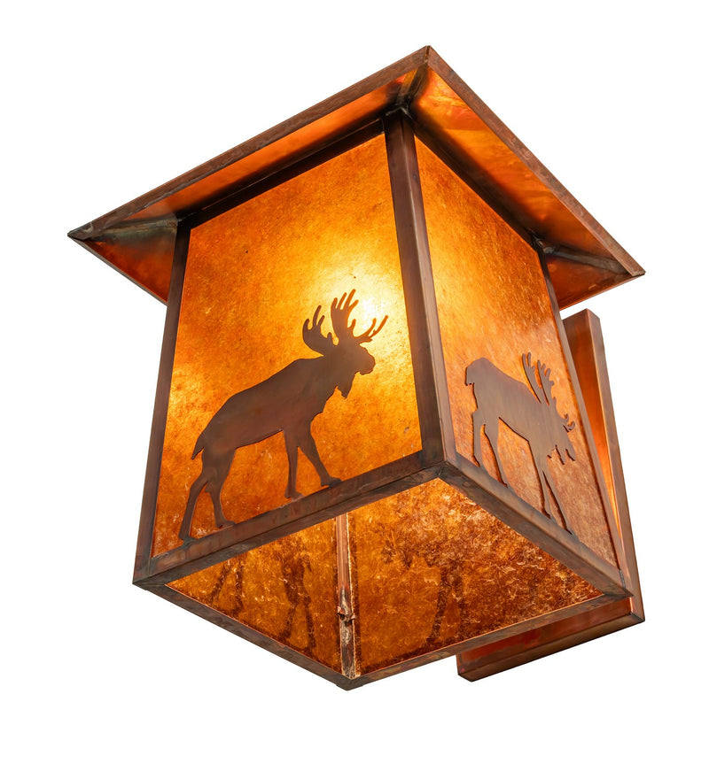 Meyda Tiffany 18675 Wall Sconce, Vintage Copper