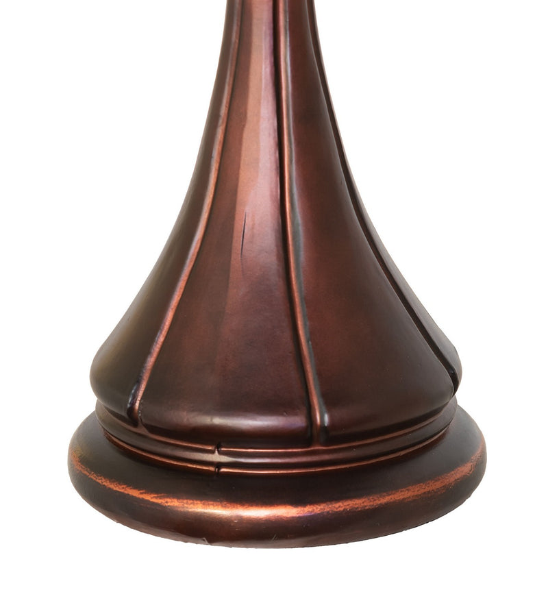 Meyda Tiffany 18819 One Light Table Base, Mahogany Bronze