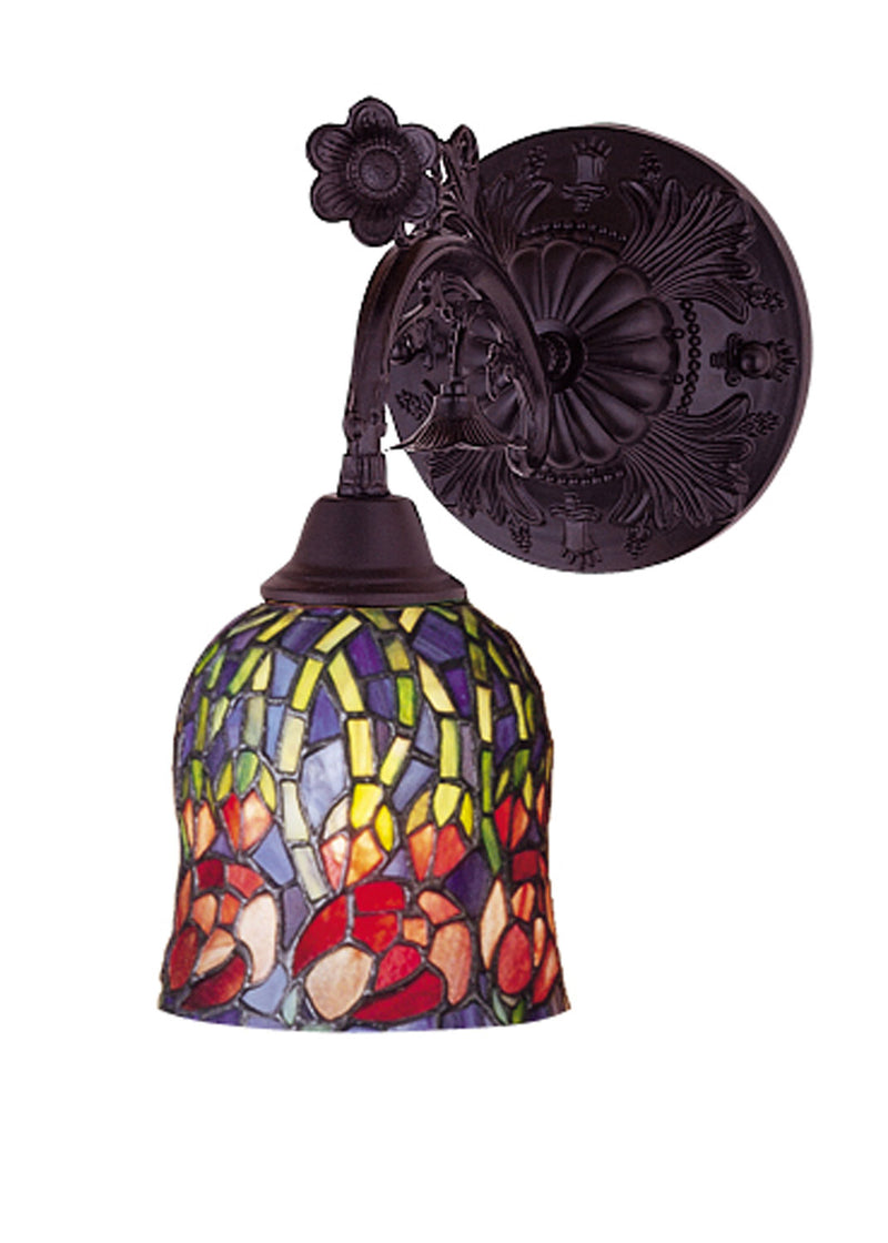 Meyda Tiffany 19019 One Light Wall Sconce, Bronze