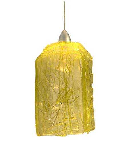Meyda Tiffany 19474 One Light Mini Pendant, Brass Tint