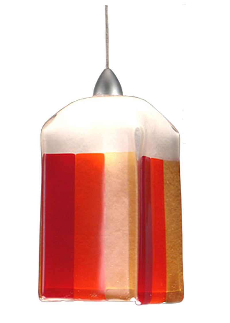 Meyda Tiffany 19634 One Light Mini Pendant, Brass Tint