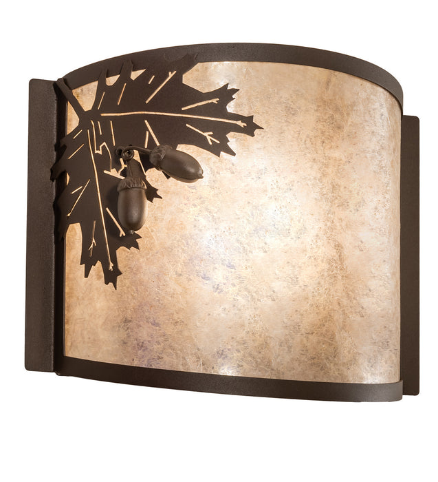 Meyda Tiffany 23836 One Light Wall Sconce, Rust