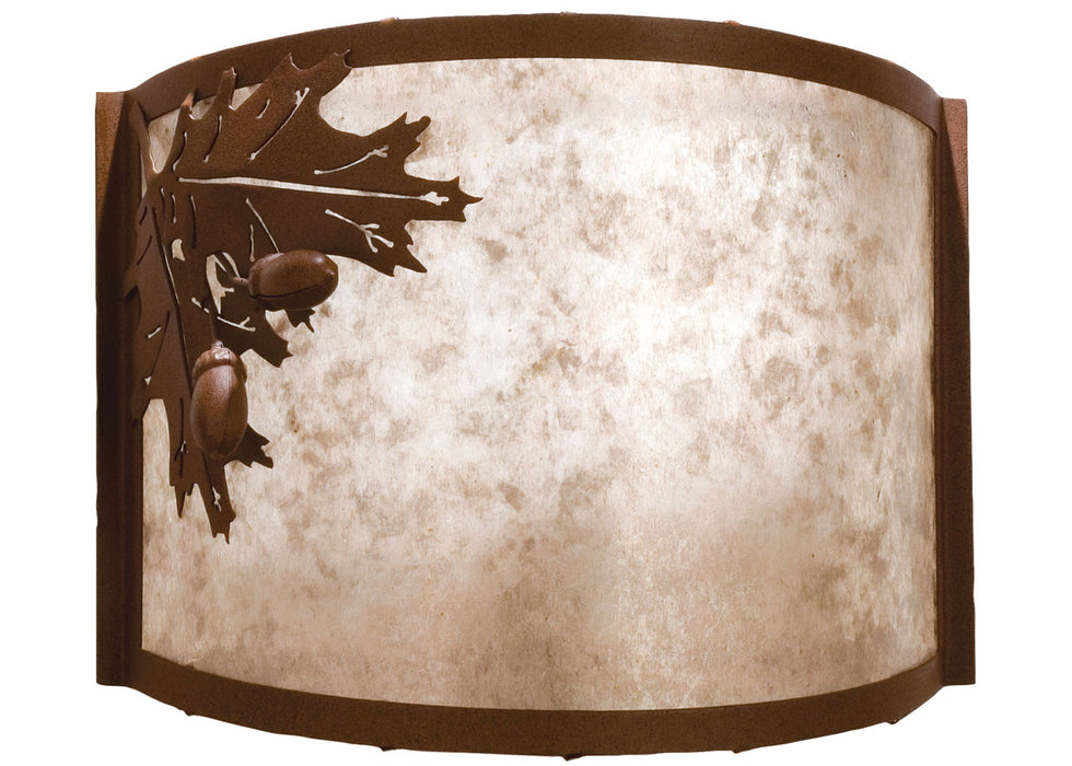 Meyda Tiffany 23836 One Light Wall Sconce, Rust