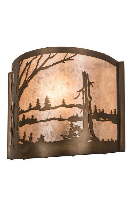 Meyda Tiffany 23886 One Light Wall Sconce, Antique Copper