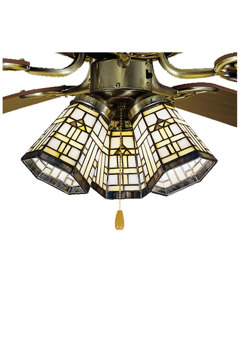 Meyda Tiffany 27461 Fan Light Shade, Ca Beige Amber