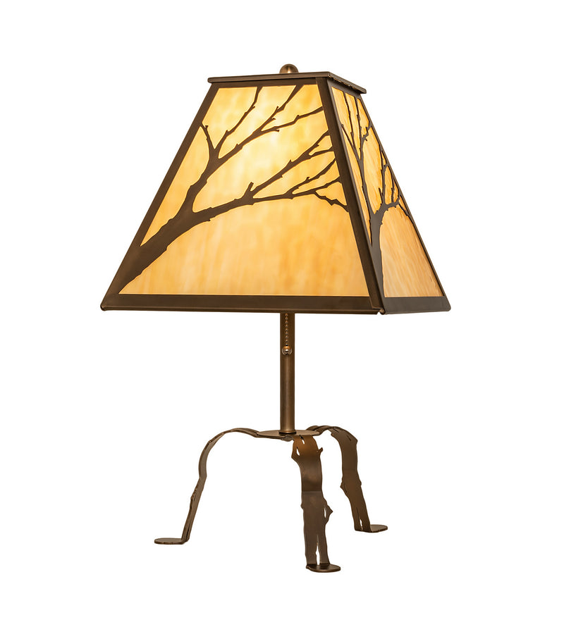 Meyda Tiffany 27906 One Light Table Lamp, Antique Copper