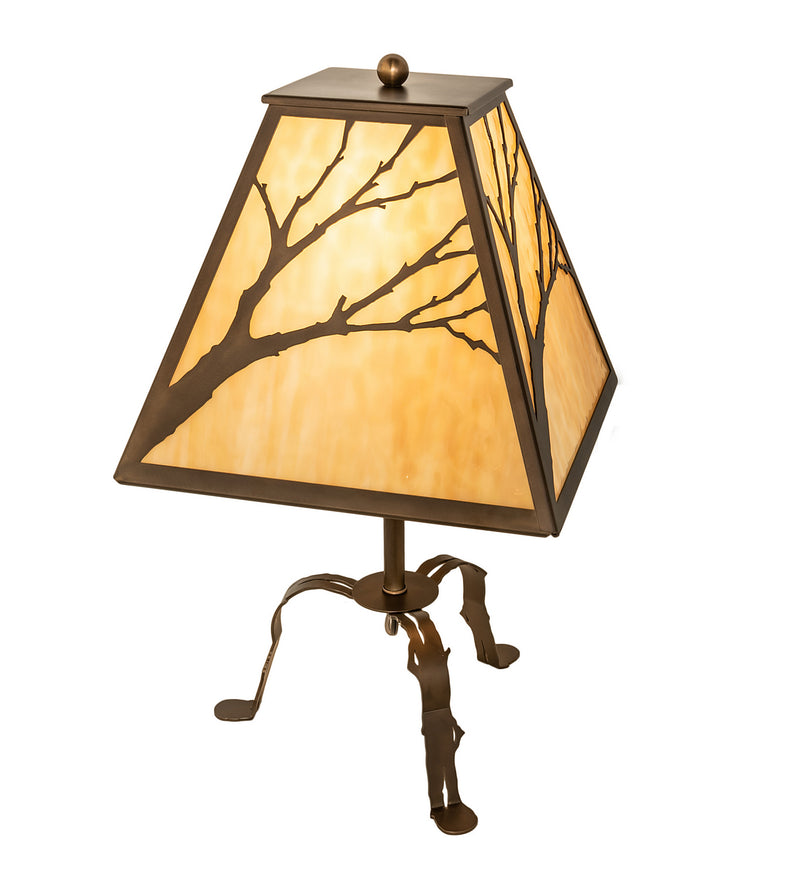 Meyda Tiffany 27906 One Light Table Lamp, Antique Copper