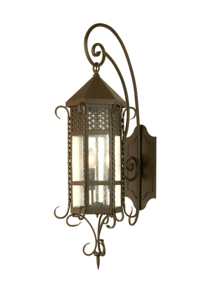 Meyda Tiffany 28665 Three Light Wall Sconce, Cafe Noir