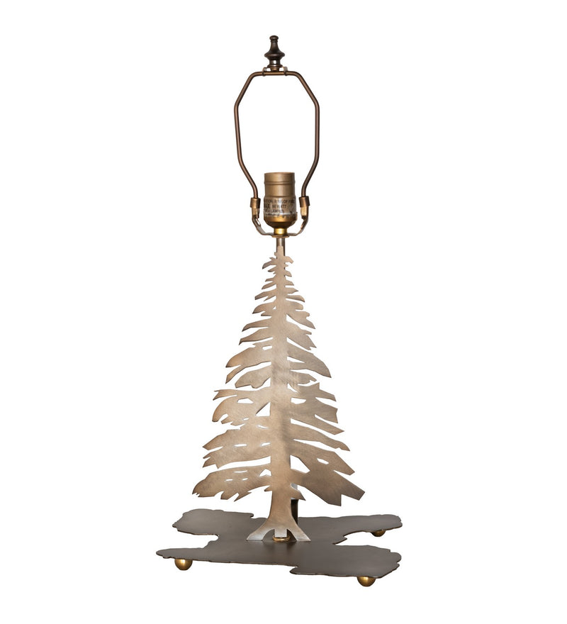 Meyda Tiffany 28895 Two Light Table Base, Antique Copper
