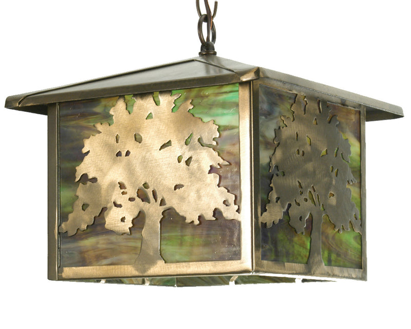 Meyda Tiffany 29274 One Light Pendant, Antique Copper