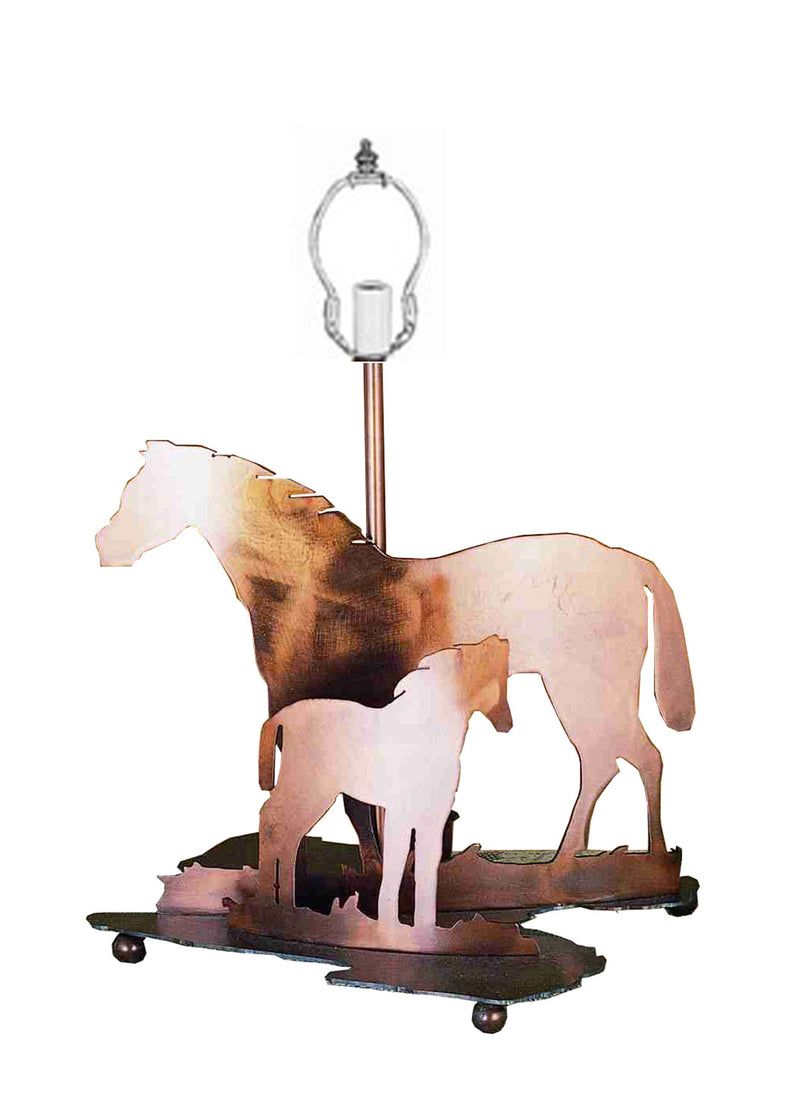 Meyda Tiffany 29711 Table Base Hardware, Antique Copper